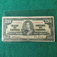 CANADA 20 DOLLARS 1937 - Canada