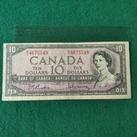 CANADA 10 DOLLARS 1954 - Kanada