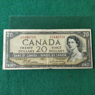 CANADA 20 DOLLARS 1954 - Canada