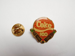 Beau Pin's  , Montgolfière , Coca Cola , Coke , Petit Modèle - Montgolfières