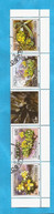 1995  2716-19B  AUSVERKAUF  JUGOSLAVIJA  JUGOSLAWIEN  WWF  FLORA  PFLANZEN USED - Used Stamps