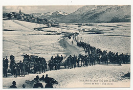 CPA - VILLARD DE LANS (Isère) - Et Le Col De L'Arc - Course De Bobs, Une Arrivée - Villard-de-Lans