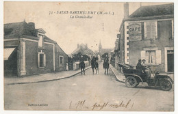 CPA - SAINT BARTHELEMY (Maine-et-Loire) - La Grande Rue - Sonstige & Ohne Zuordnung