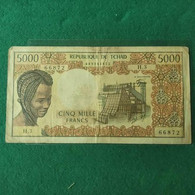 CIAD 5000 FRANCS 1978 - Tchad