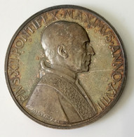 Vaticano- Papa Pio XII - Medaglia D’argento Anno XVIII - Gr.35,3 Diametro Mm.44 - 1956 - FDC. - Monarchia / Nobiltà