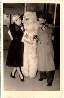 Photo Originale Eisbär & Déguisement D'Ours Blanc Polaire & Couple Au Carnaval De Cologne En 1953 - Köln - Anonyme Personen