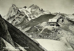 ALPSTEIN Berggasthaus Rotsteinpass Mit Lysengrat & Säntis Stempel Gasthaus Bes. J. Wyss Fässler Gel. 1944 V. Weissbad - Weissbad 