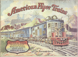 Catalogue AMERICAN FLYER 1927 Electrical & Wind-Up Trains Airplanes REPRINT 1977 - Anglais