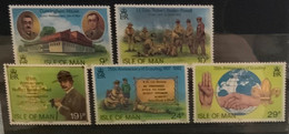 Ilse Of Man Zegel Nrs 203 - 207   MNH*** - Man (Ile De)