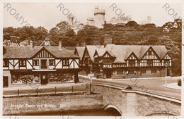 CARTOLINA  ARUNDEL,SUSSEX,INGHITERRA,REGNO UNITO,CASTLE AND BRIDGE,NON VIAGGIATA - Arundel