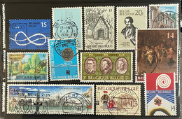 België Restantje Zegels Used - Collections