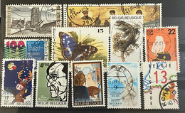 België Restantje Zegels Used - Collections