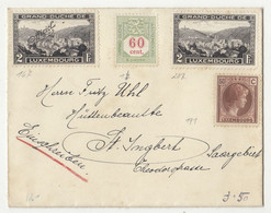 Luxembourg Old Stamps On Letter Cover - Not Posted B211110 - Andere & Zonder Classificatie