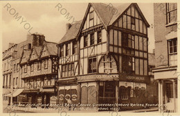 CARTOLINA  GLOUCESTER,GLOUCESTERSHIRE,INGHITERRA,REGNO UNITO,GOLDEN ANCOR AND ROBERT RAIKES"HOUSE,NON VIAGGIATA - Gloucester