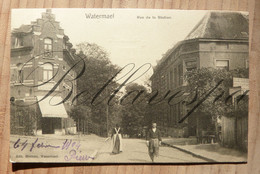 Watermael Bosvoorde Rue De La Station. 1904 Watermaal -Estaminet Restaurant Vre Romain - Watermaal-Bosvoorde - Watermael-Boitsfort