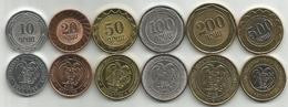 Armenia 2003/04. High Grade Set Of 6 Coins : 10,20,50,100,200 And 500 Dram - Armenia