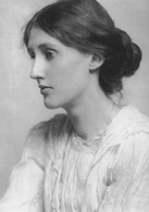 Virginia Woolf Orlando The Waves Book Author Stunning Portrait Postcard - Ecrivains