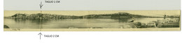 ANCONA - PANORAMA - CARTOLINA QUADRUPLA - SPEDITA 1900s ( 8323) - Ancona