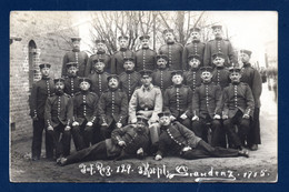 Pologne. Grudziadz ( Graudenz). Soldats Allemands Du 129è Régiment D'Infanterie. 3è Corps Prusse Occidentale. 1915 - Polen