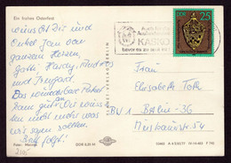 DDR Karte Nach W-Berlin 1978 Mit Mi.2305 Kostbarkeiten Mit MWS KASKO - Cartas
