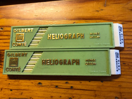 2 Boîtes De 6 MINES DESSIN Neuves  " H.B. 7510 " HELIOGRAPH - GILBERT - CONTE Dans Boîte D'origine -années 50/60 (lot 2) - Andere & Zonder Classificatie