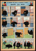 TINTIN - Hergé : Les Aventures De Quick Et Flupke Couleur Datant De 1952 Et Paru Dans Le Journal TINTIN. - Quick Et Flupke