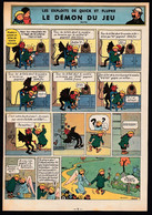 TINTIN - Hergé : Les Aventures De Quick Et Flupke Couleur Datant De 1952 Et Paru Dans Le Journal TINTIN. - Quick Et Flupke