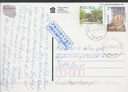 Polen Postkaart Uit 2006 Met 2 Zegels (3807) - Covers & Documents