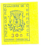 GREVE PTT 1968 Chambre De Commerce De ROANNE 30c N° 14 - Other & Unclassified