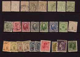 Luxembourg (1882-1922) - Lot De Timbres - Neufs* Et Oblit - 1882 Alegorias