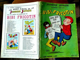 Jeunesse Joyeuse BIBI FRICOTIN Entre Deux Feux LACROIX EO 1961 Robinson Crusoé - Bibi Fricotin