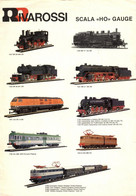 Catalogue RIVAROSSI 1984/85 Scala HO Gauge Informationsblatt . En Italien, Français, Anglais Et Allemand - English