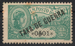 COLONIAS Colony PORTUGAL TAXA DE GUERRA - Imposto Do Sello - Revenue Tax Stamp - Used - Portuguese Africa