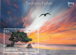 Aruba 2021, UPAEP, Tree, Block - UPU (Unión Postal Universal)