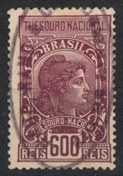 Brasil Brazil - Revenue Tax Fiscal Stamp - 300 Reis - Servizio