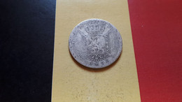 BELGIQUE LEOPOLD II 2 FRANCS 1866 AVEC CROIX ARGENT - 2 Francs