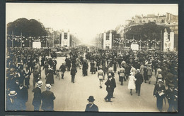 Cpa Photo - Les Fêtes De La Victoire 14 Juillet 1919 - 2 Bis  - Le  Rond Point Des Champs- Elysées    - Zbo 37 - Guerre 1914-18