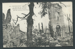 N° 583 - Deniecourt ( Somme ) Ce Qui Reste Du Chateau  - Zbo 59 - Guerre 1914-18