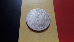 BELGIQUE LEOPOLD II  2 FRANCS 1868 AVEC CROIX ARGENT - 2 Frank