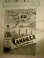 Supplemento LA DOMENICA DEL CORRIERE N°36 1935  CAMPARI L'APERITIVO  C905 - Prime Edizioni