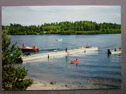 CP 23 Creuse Entre Peyrat Le Château Et Royère Le Lac De Vassivière La Base Motonautique,ski Nautique Royère Vassivières - Royere