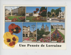 Une Pensée De Lorraine (fleur Multivues) Thionville Toul Nancy Pont A Mouson Metz Luneville - Lorraine