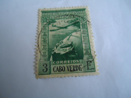 CAPE  VERDE USED   STAMPS PAIR  AIRPLANES - Cap Vert