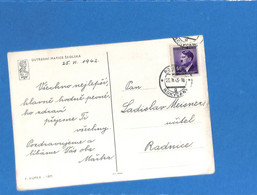 Böhmen Und Mähren 1943 Carte Postale De Rokycany (G3954) - Covers & Documents