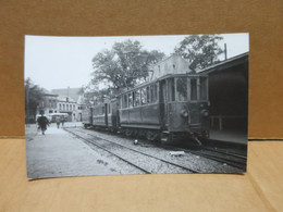 PURMEREND (Pays Bas) Photographie Tramway électrique 1949 Jour De Suppression De La Ligne - Purmerend