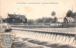 Tours     37          Les Bords Du Cher Le Barrage De Rochepinard   N° GB 152-   (voir Scan) - Tours