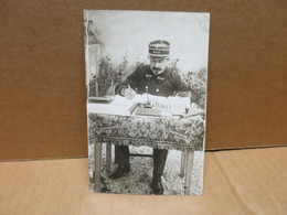 ADMINISTRATION OCTROI GABELOU Carte Photo Homme En Uniforme Journal France Octroyenne - Other & Unclassified