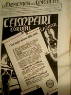 Supplemento LA DOMENICA DEL CORRIERE N°45 1934  CAMPARI CORDIAL C910 - Primeras Ediciones