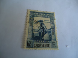 CABO VERDE  USED   STAMPS  PEOPLES - Cap Vert