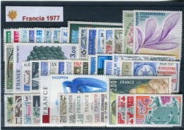 Francia 1977. Completo 48 S ** MNH. - 1970-1979